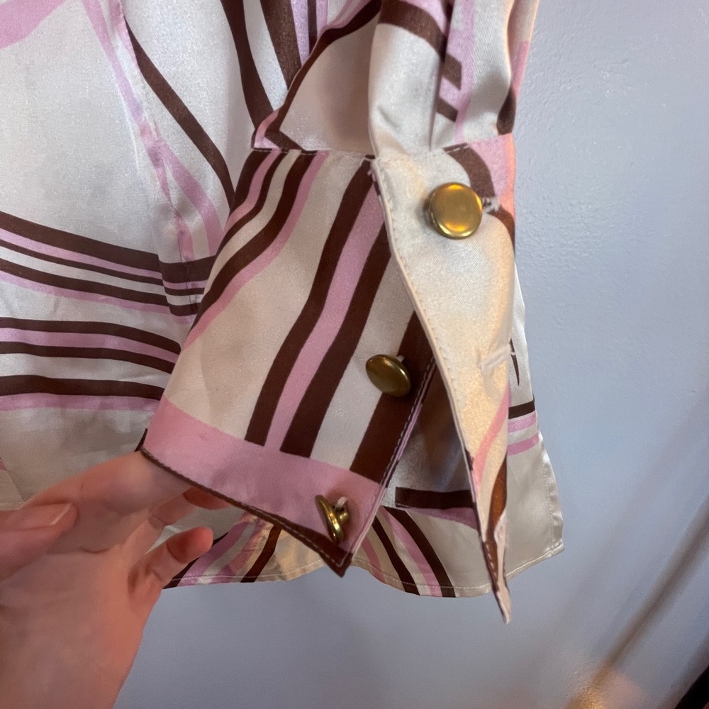 BCBG MAXAZRIA RETRO BUTTON DOWN - Picture 4 of 4
